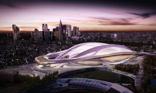 Olympic Stadium in Tokyo (handout image)